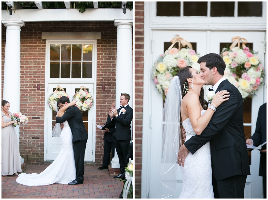 The Tidewater Inn Wedding Ceremony - Philadelphia Destination Wedding Photographer