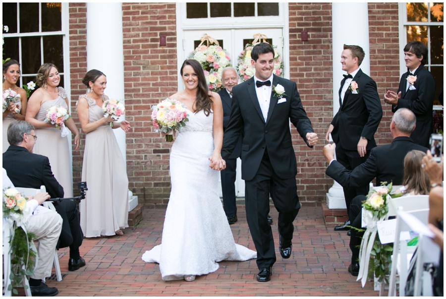 The Tidewater Inn Wedding Ceremony - Philadelphia Destination Wedding Photographer