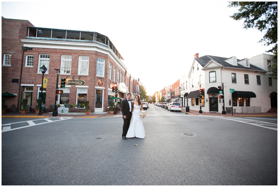 Sunset Tidewater Inn Wedding Couple - Philadelphia Destination Wedding Photographer