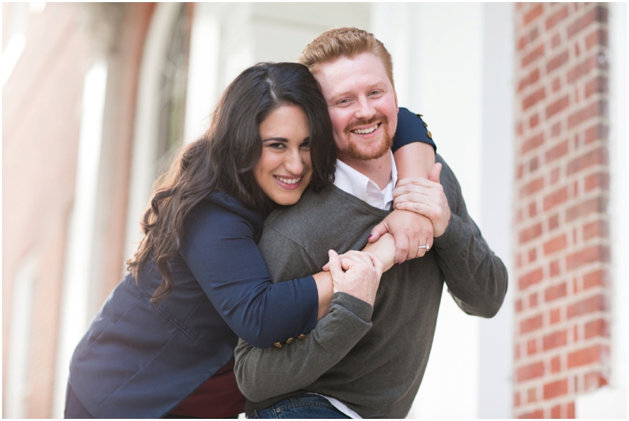 Maryland State House Engagement Photographs - Mallory and PJ