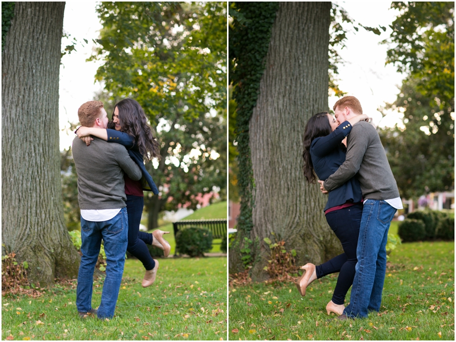 Maryland State House Engagement Photographs - Mallory and PJ