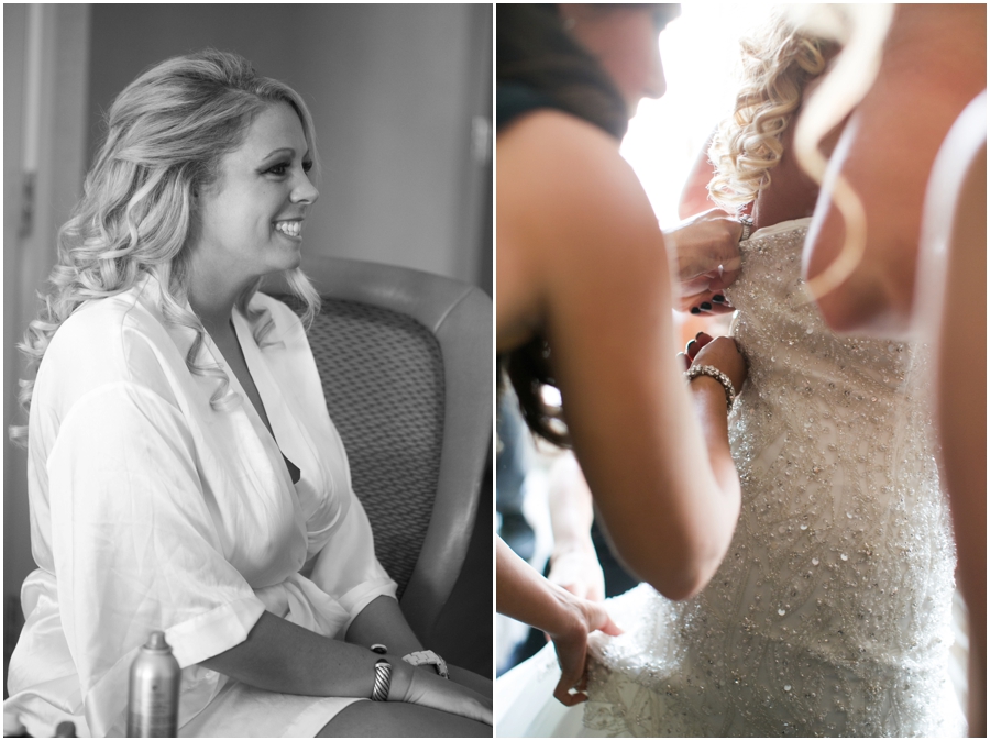 Chesapeake Bay Wedding Photographer - Allure Couture Bridal - Getting Ready