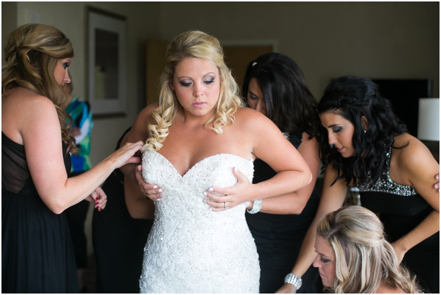 Chesapeake Bay Wedding Photographer - Allure Couture Bridal - Getting Ready