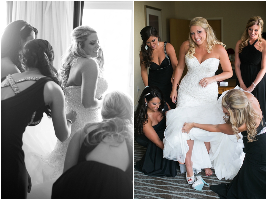 Chesapeake Bay Wedding Photographer - Allure Couture Bridal - Getting Ready