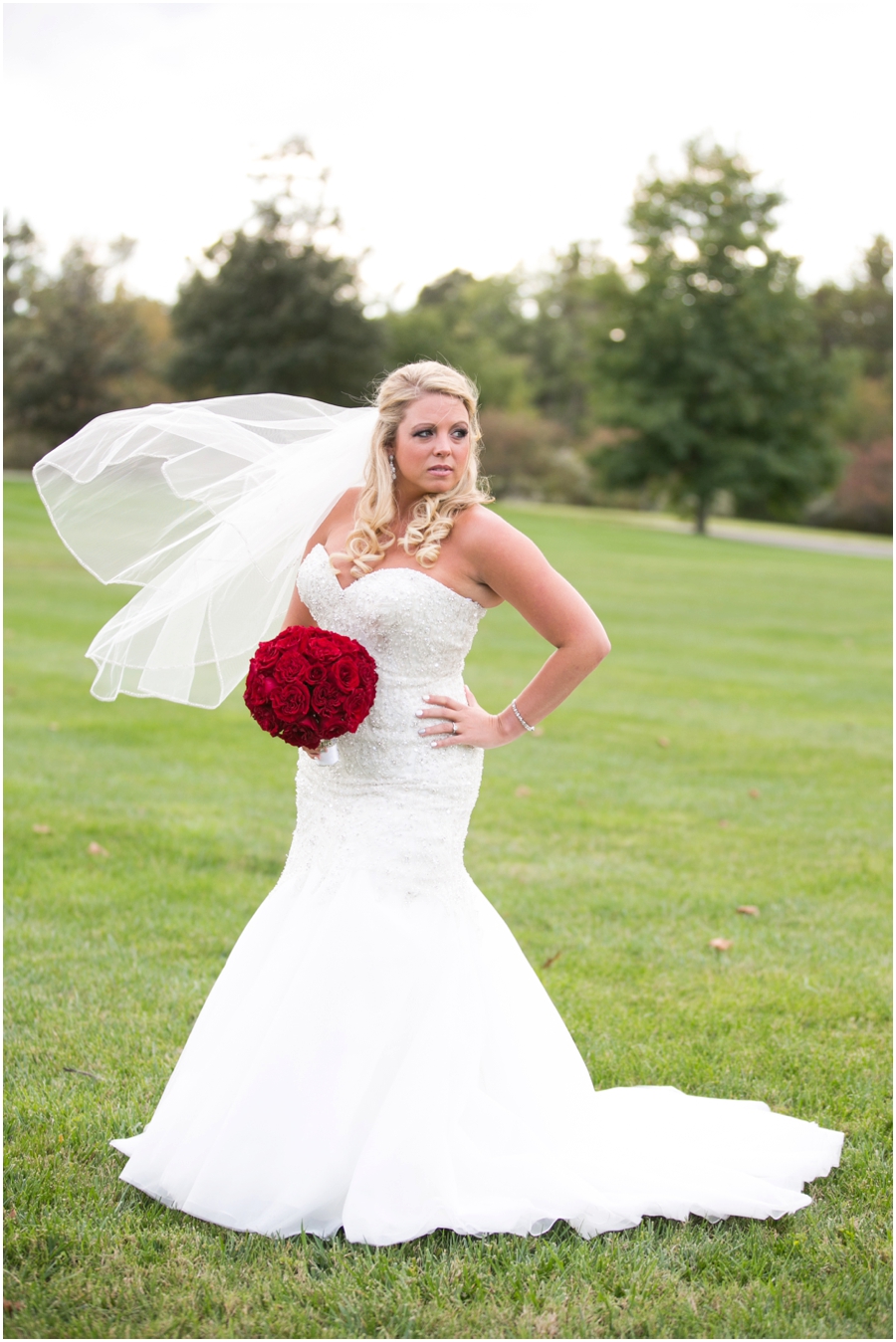 Hyatt Regency Eastern Shore Wedding Photographer - Allure Couture Bridal Portrait