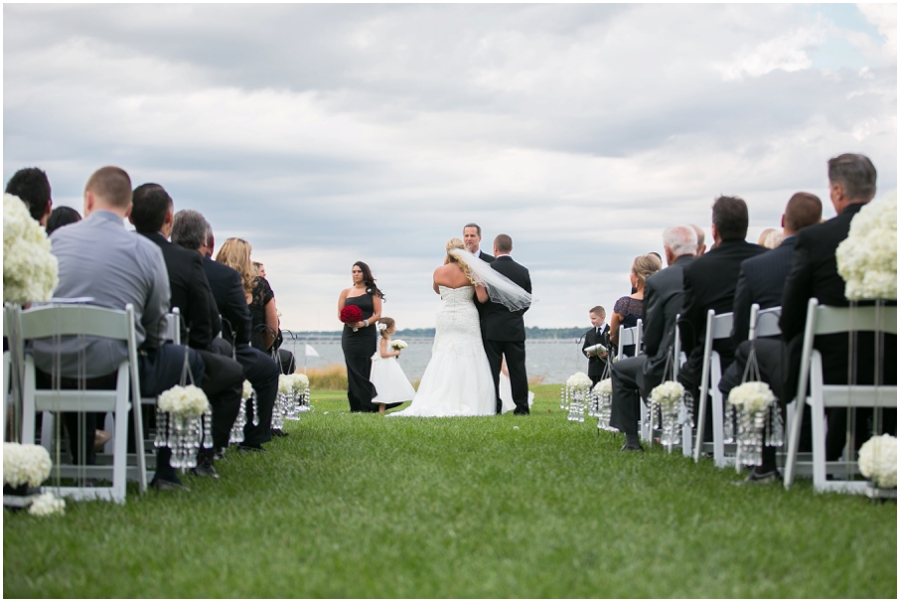 Hyatt Regency Chesapeake Bay Outdoor Ceremony Photograph