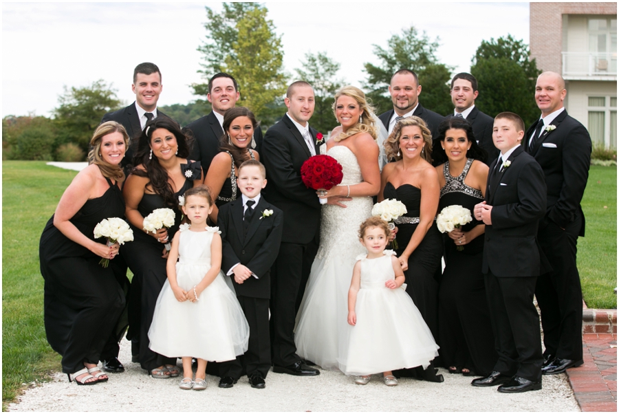 Hyatt Chesapeake Bay Wedding Party Photograph