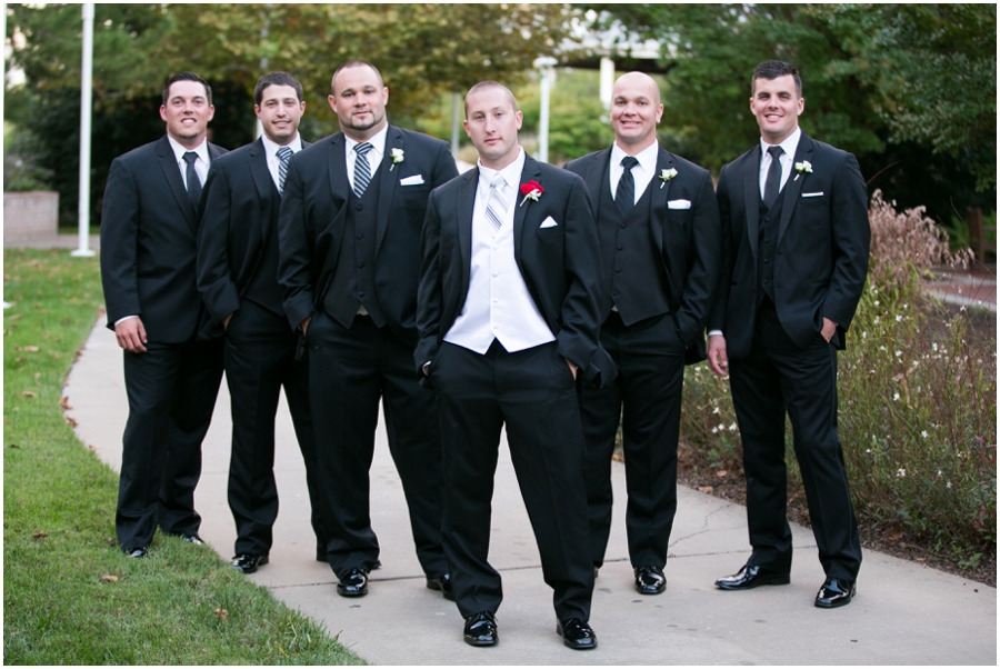 Hyatt Regency Eastern Shore Wedding Photographer - Men's Wearhouse Groomsmen