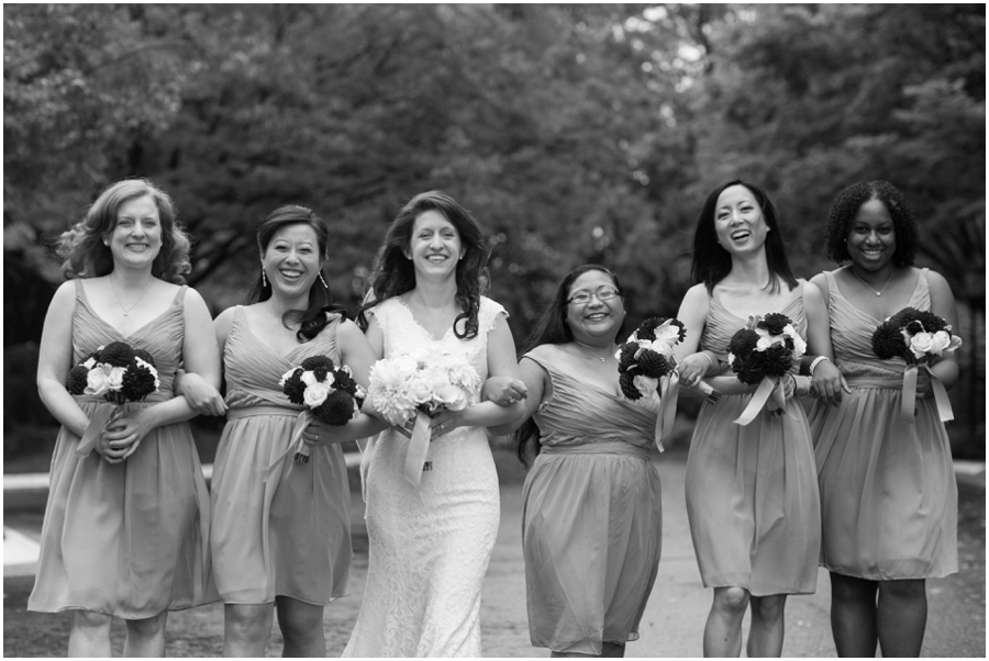 Falls Church VA Wedding Photographer - Autumn Bridesmaid