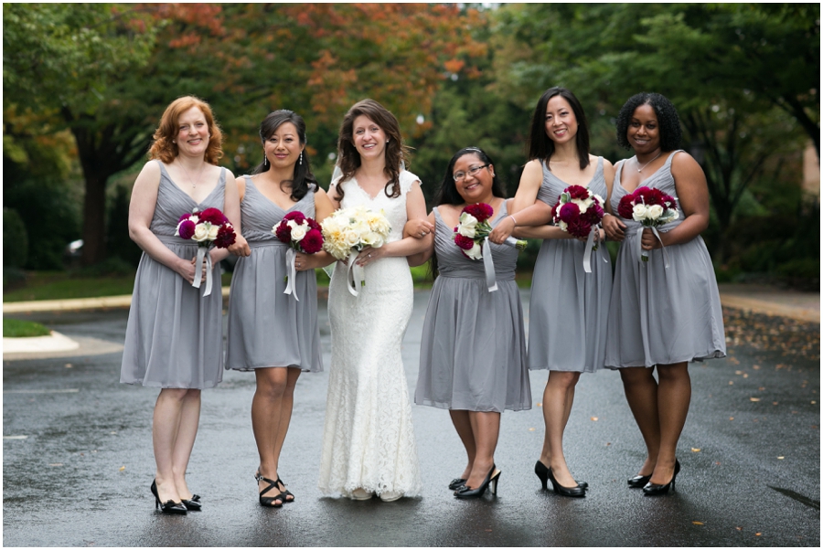 Falls Church VA Wedding Photographer - Autumn Bridesmaid