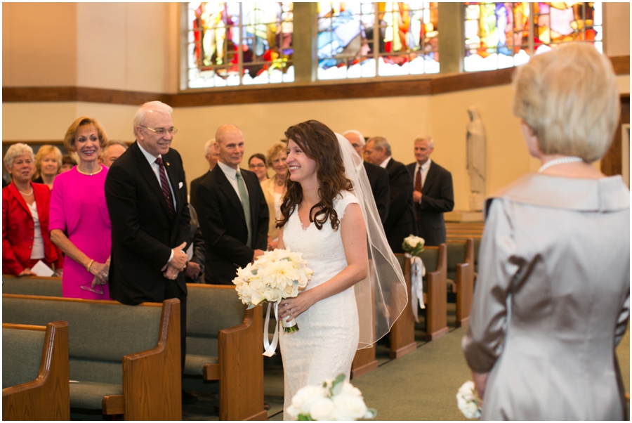 Arlington Wedding Photographer - St Charles Borromeo Church Wedding Ceremony