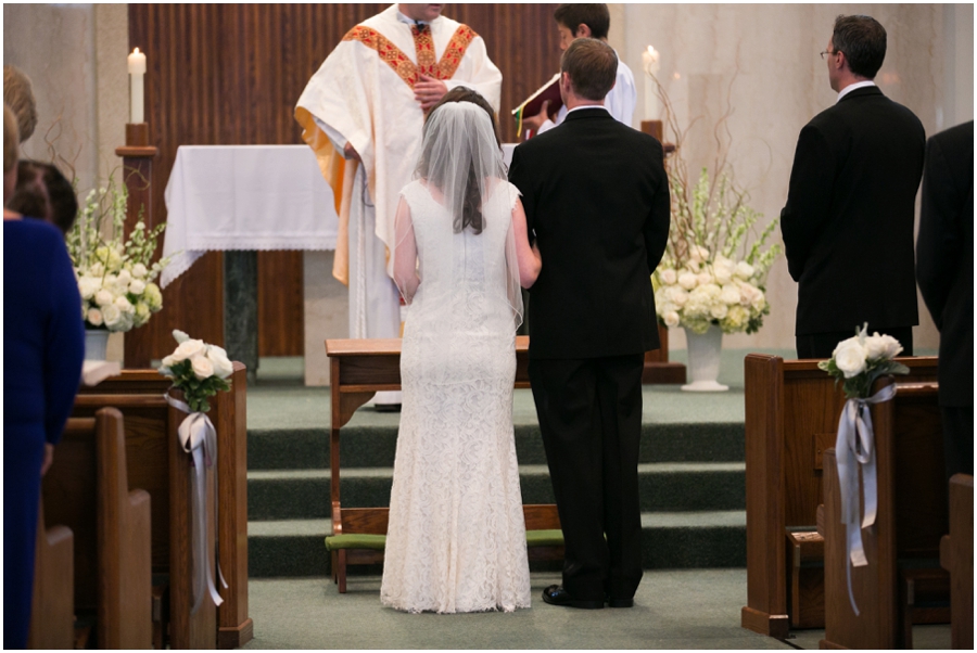 Arlington Wedding Photographer - St Charles Borromeo Church Wedding Ceremony