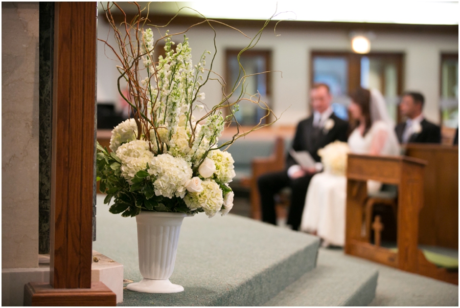 Arlington Wedding Photographer - St Charles Borromeo Church Wedding Ceremony