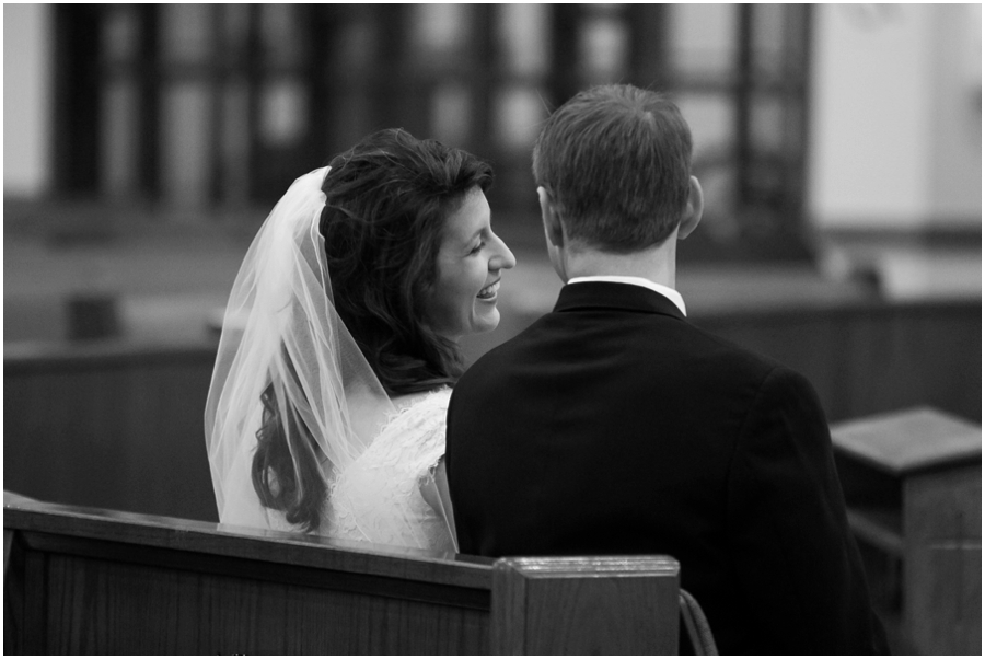 Arlington Wedding Photographer - St Charles Borromeo Church Wedding Ceremony