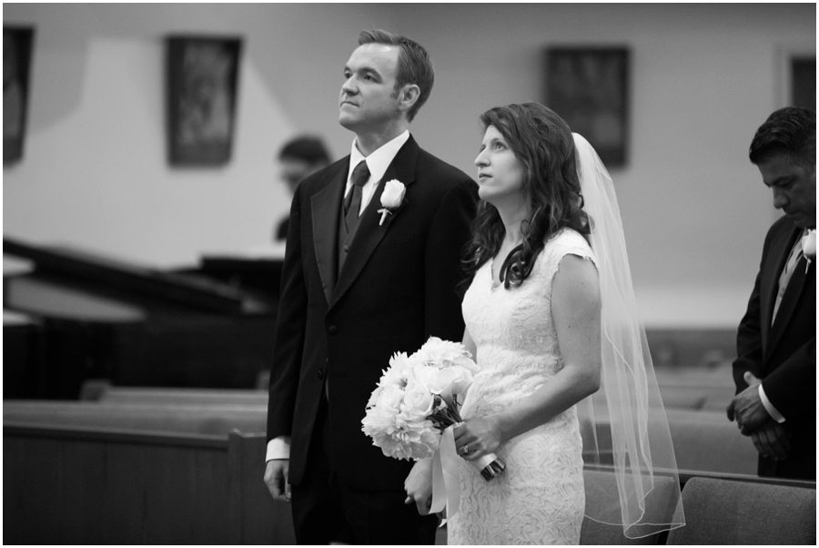 Arlington Wedding Photographer - St Charles Borromeo Church Wedding Ceremony