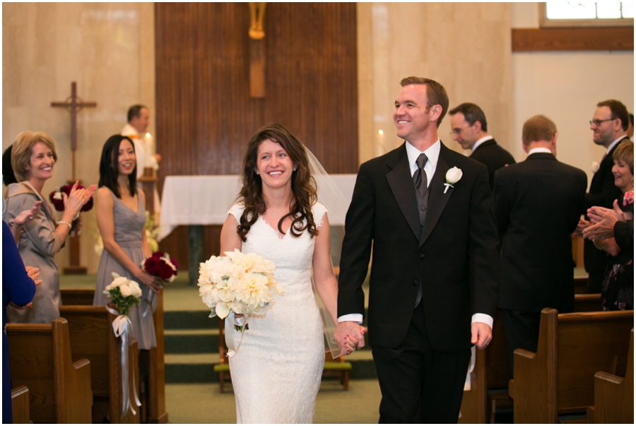 Arlington Wedding Photographer - St Charles Borromeo Church Wedding Ceremony