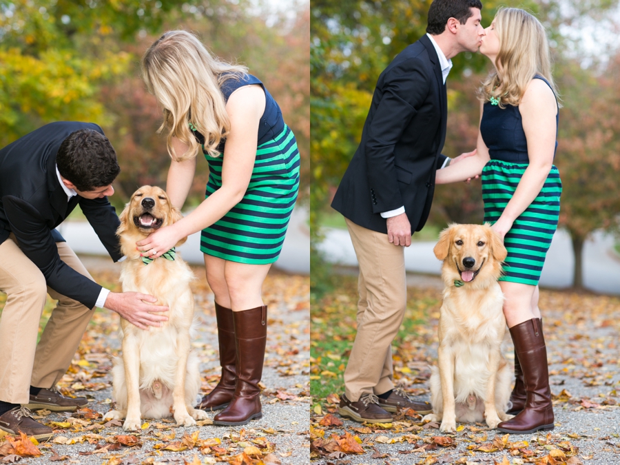 Centennial Lake Dog Engagement Photographer