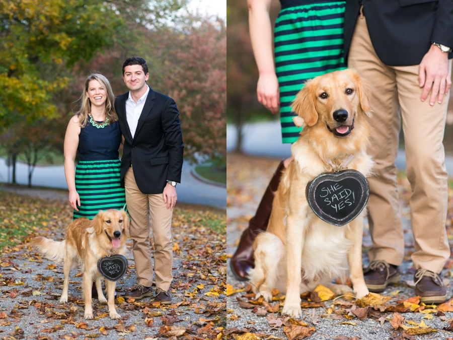 Centennial Lake Dog Engagement Photographer