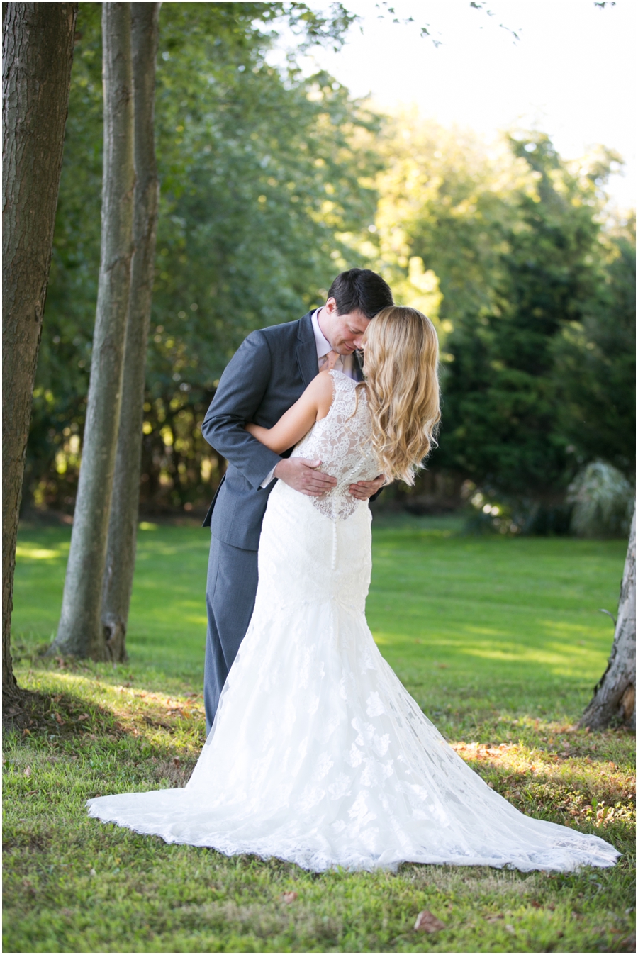 Kent Manor Inn First Look - Eastern Shore Wedding Photographer