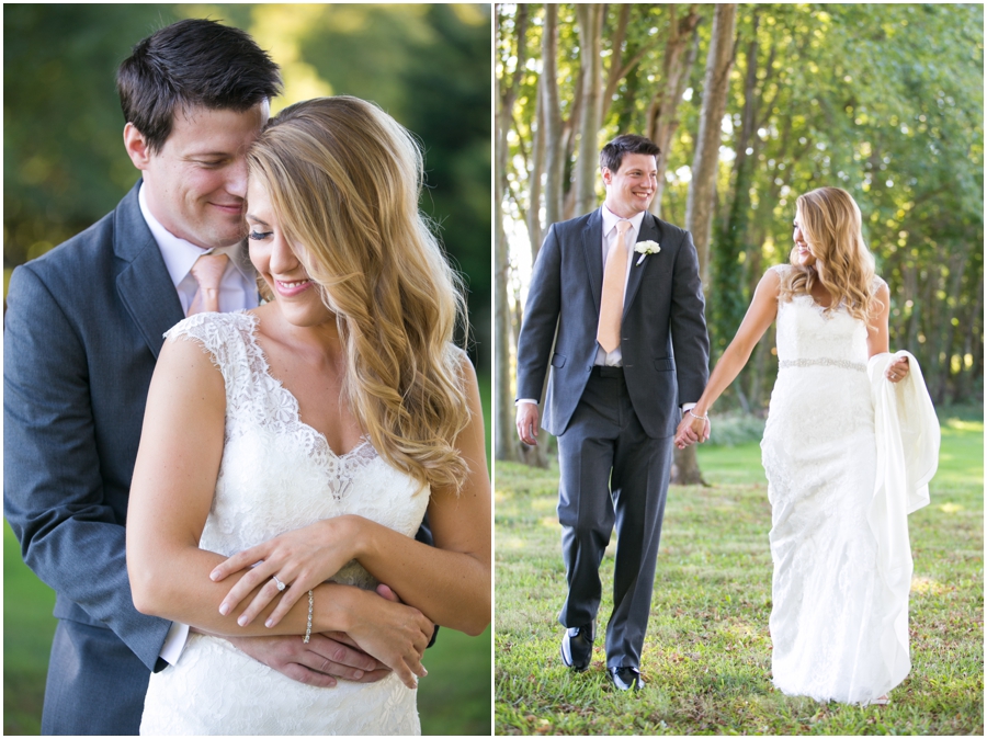 Kent Manor Inn First Look - Eastern Shore Wedding Photographer