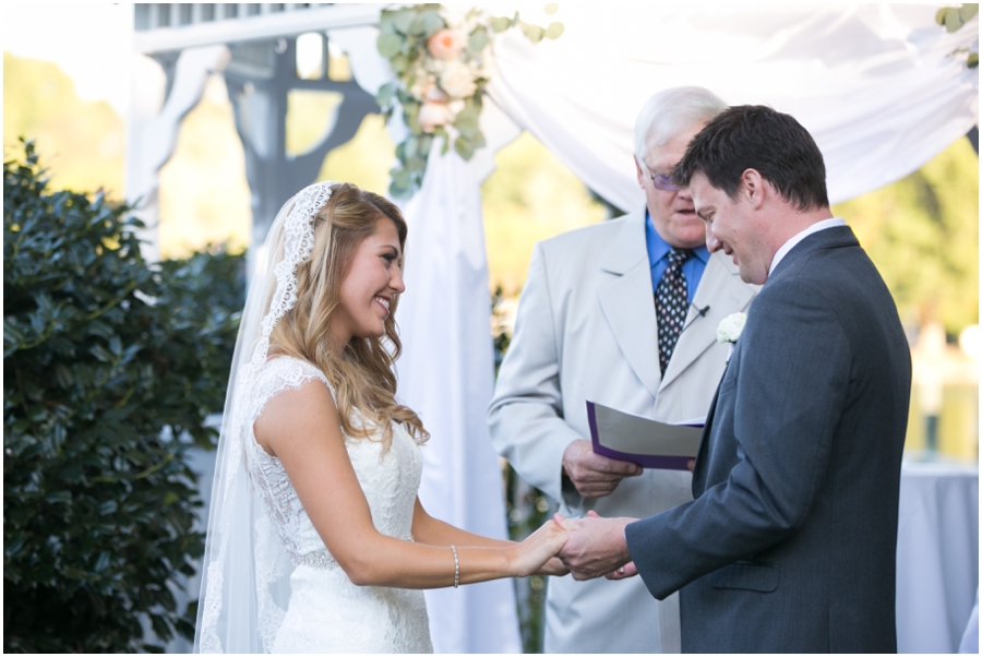 Kent Manor Inn Outdoor Ceremony - Eastern Shore Waterfront Wedding