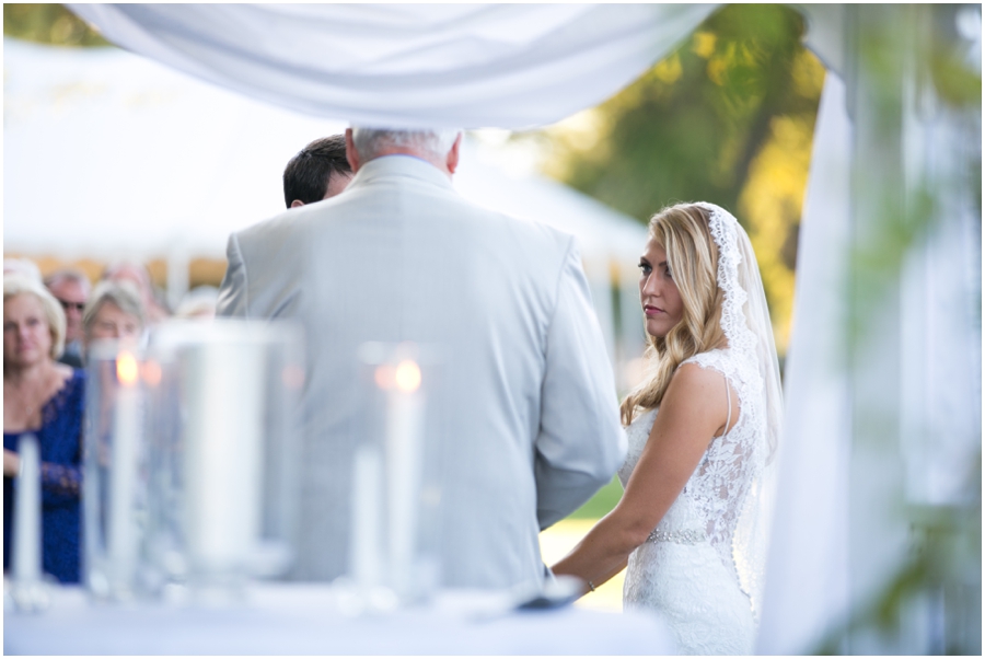 Kent Manor Inn Outdoor Ceremony - Eastern Shore Waterfront Wedding