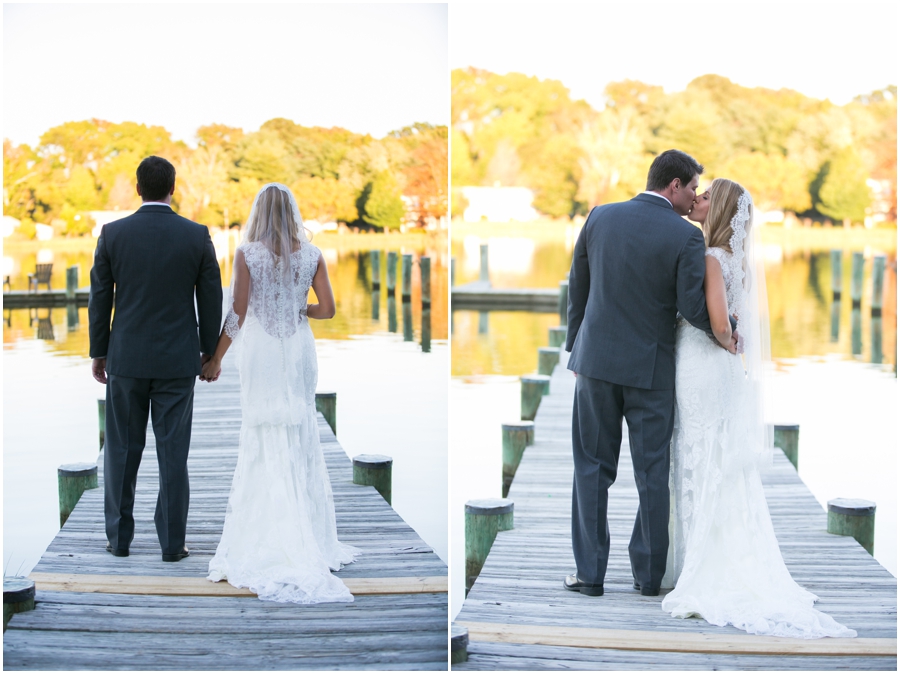 Kent Manor Inn Wedding Photographer - Eastern Shore Waterfront Sunset