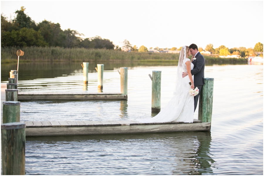 Kent Manor Inn Wedding Photographer - Eastern Shore Waterfront Sunset