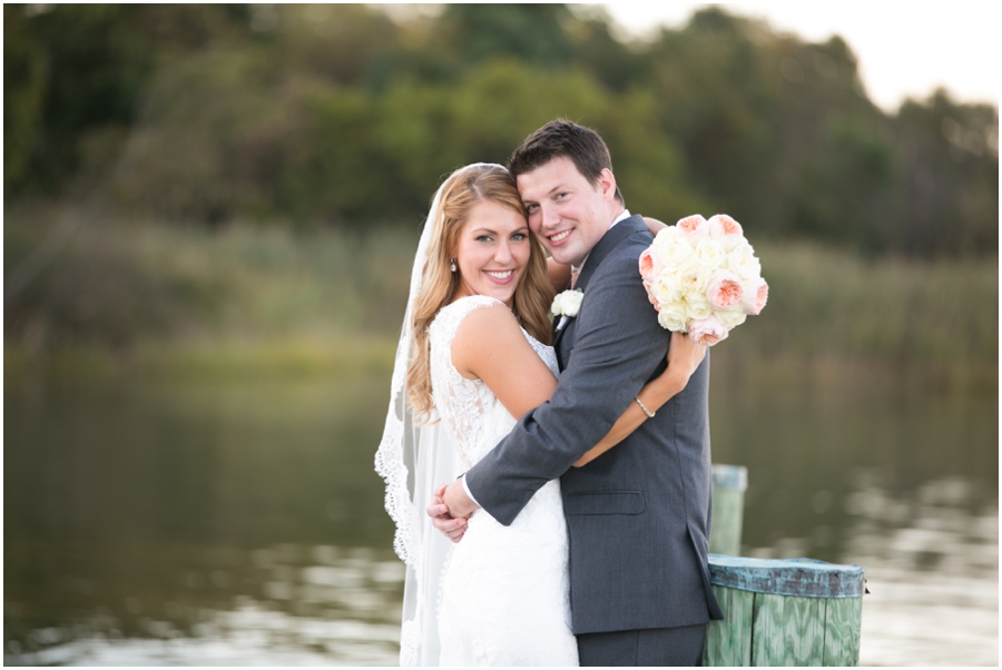 Kent Manor Inn Wedding Photographer - Eastern Shore Waterfront Sunset