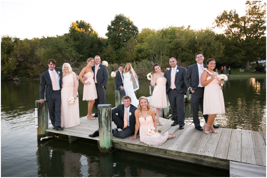 Kent Manor Inn Wedding Photographer - Eastern Shore Waterfront Sunset