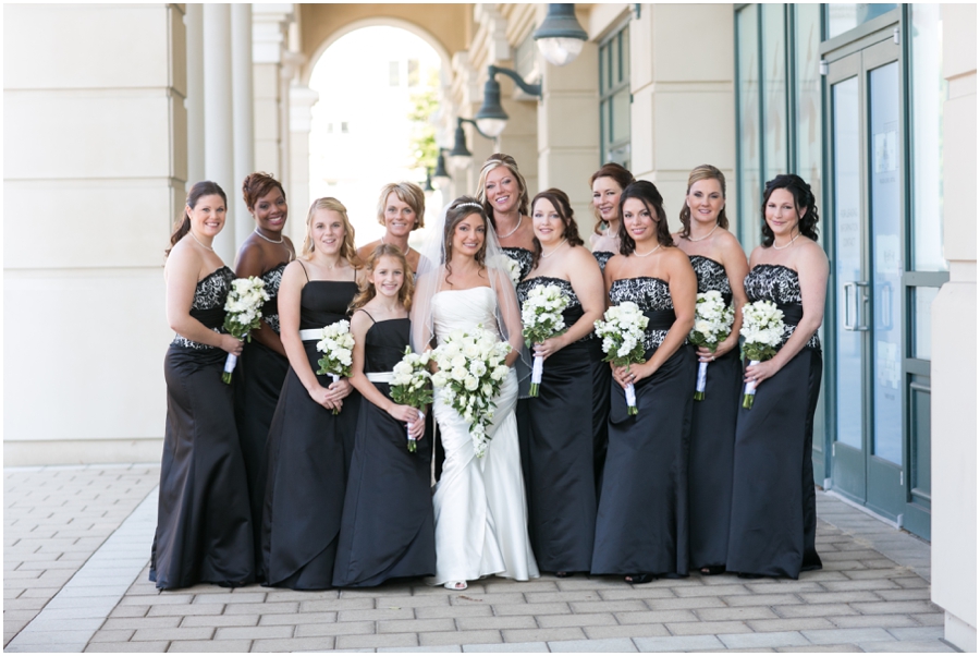 Downtown Westin Annapolis Wedding Party - Traveling Wedding Photographer