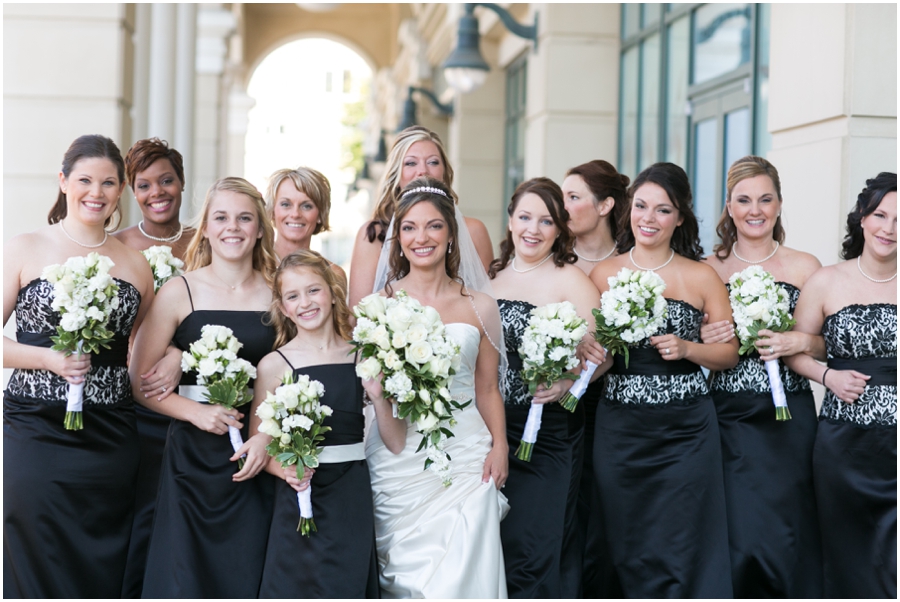 Downtown Westin Annapolis Wedding Party - Traveling Wedding Photographer