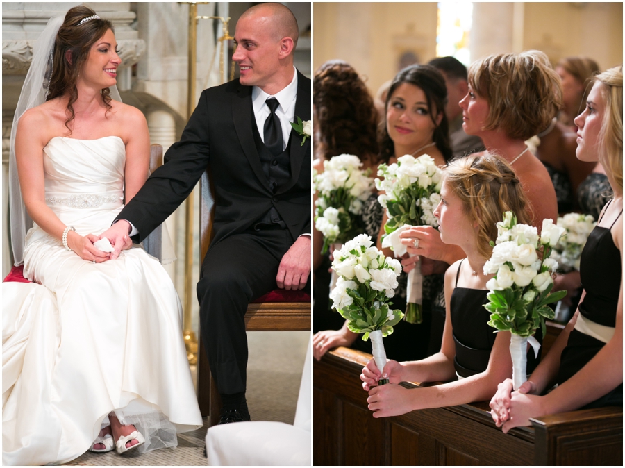 Washington DC Italian Wedding Ceremony - Holy Rosary Church