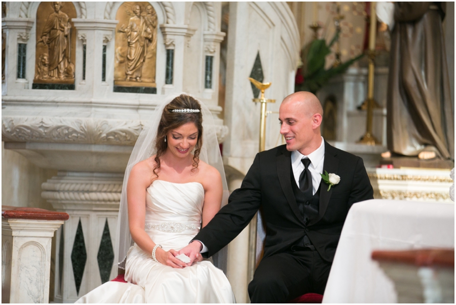 Washington DC Italian Wedding Ceremony - Holy Rosary Church