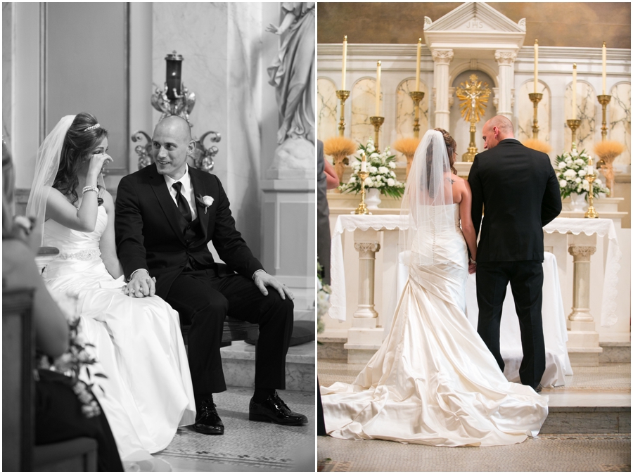 Washington DC Italian Wedding Ceremony - Holy Rosary Church