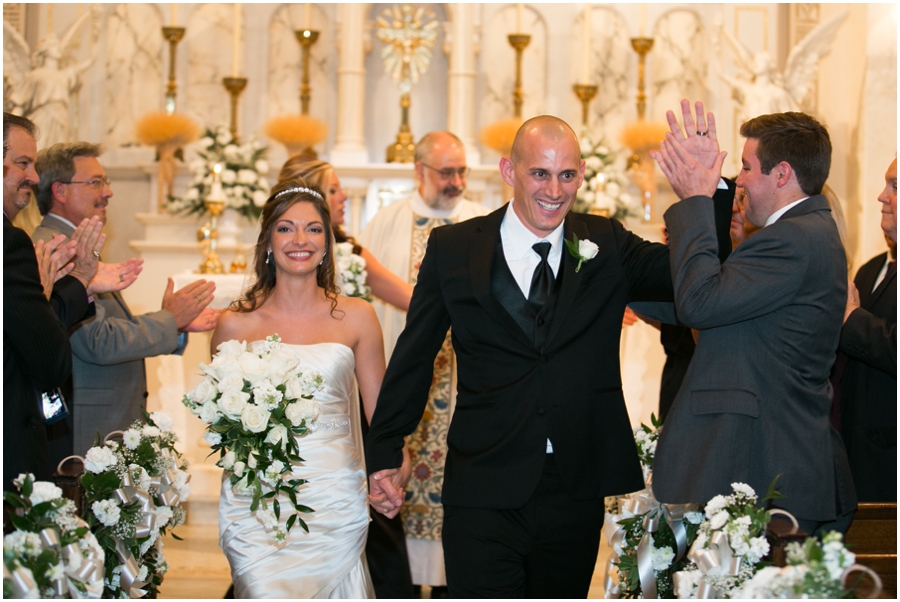 Washington DC Italian Wedding Ceremony - Holy Rosary Church