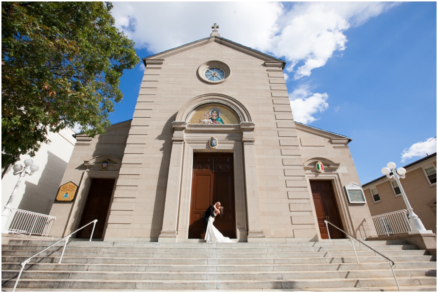 Washington DC Wedding Photograph - Holy Rosary Church Fall Wedding