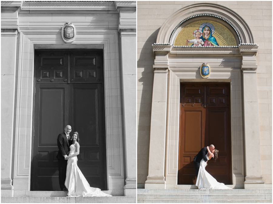 Washington DC Wedding Photograph - Holy Rosary Church Fall Wedding