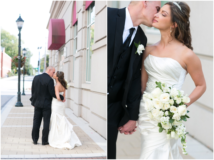 Downtown Annapolis Wedding Portrait - Professional Wedding Photographer