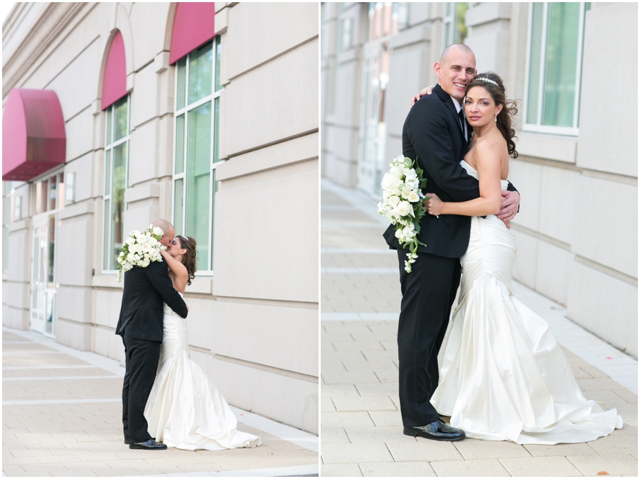 Downtown Annapolis Wedding Portrait - Professional Wedding Photographer