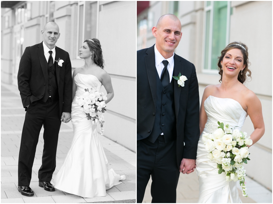 Downtown Annapolis Wedding Portrait - Annapolis Wedding Photographer