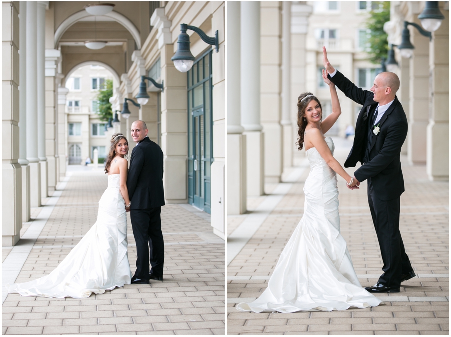 Downtown Annapolis Wedding Portrait - Annapolis Wedding Photographer - Ellie's Bridal