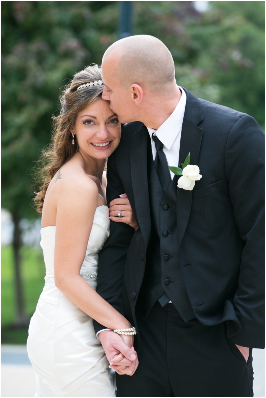 Downtown Annapolis Wedding Portrait - Annapolis Wedding Photographer