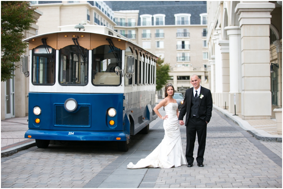 Blue Trolley - Downtown Westin Annapolis Wedding Photographer