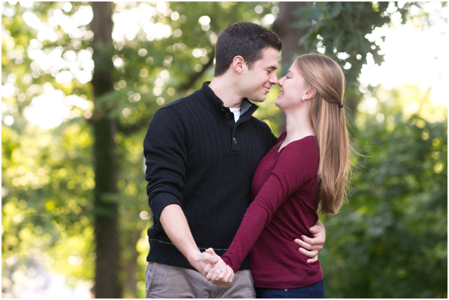 Sweet 27 Cupcake - Johns Hopkins University Engagement Photographer