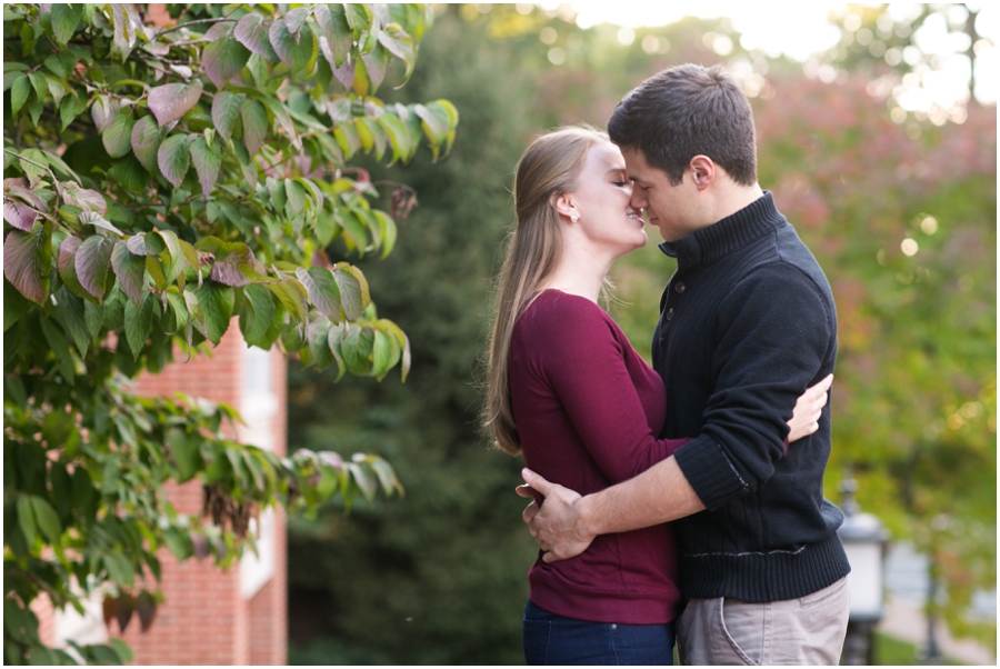 Baltimore Johns Hopkins University Engagement Photographer