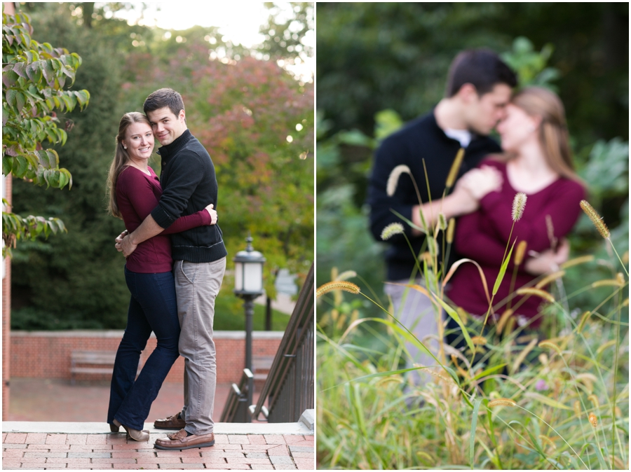 Baltimore Johns Hopkins University Engagement Photographer