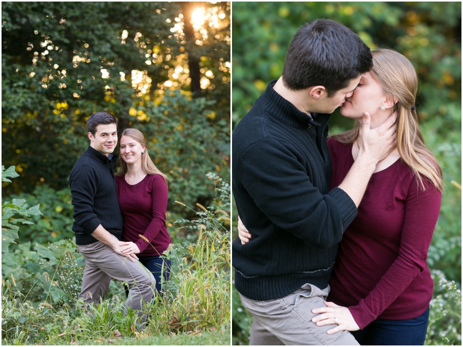 Baltimore Johns Hopkins University Engagement Photographer