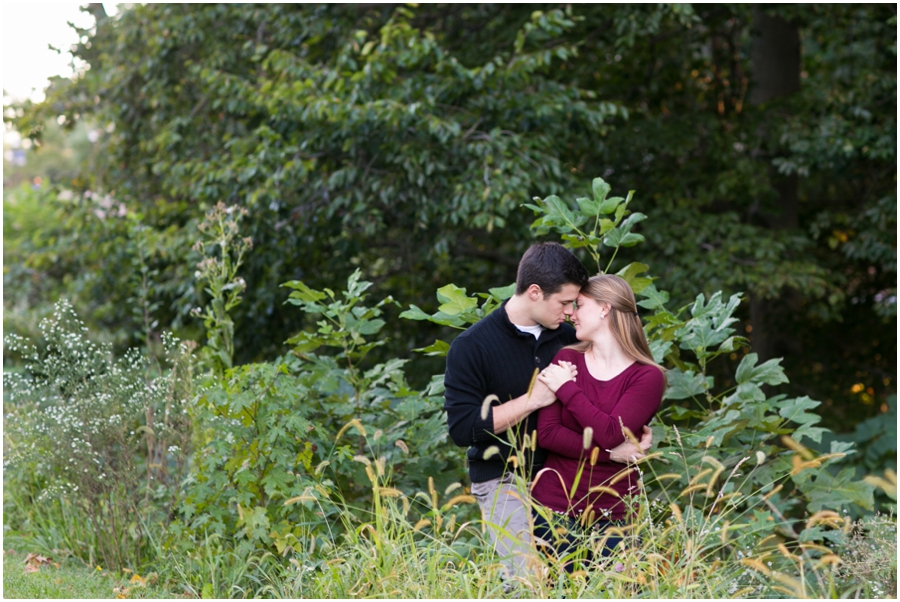 Baltimore Johns Hopkins University Engagement Photographer