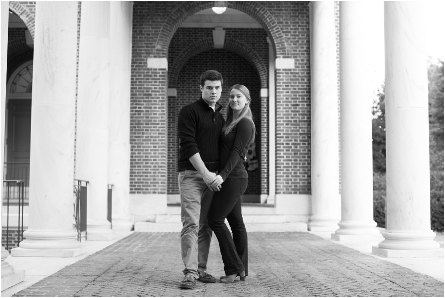 Baltimore Johns Hopkins University Engagement Photographer